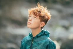 Quechua Hiking Clothing Kids' Hiking Waterproof Jacket (7 To 15 Years) MH150