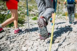 Quechua Girl's Mountain Walking Lace-Up Low Shoes Crossrock