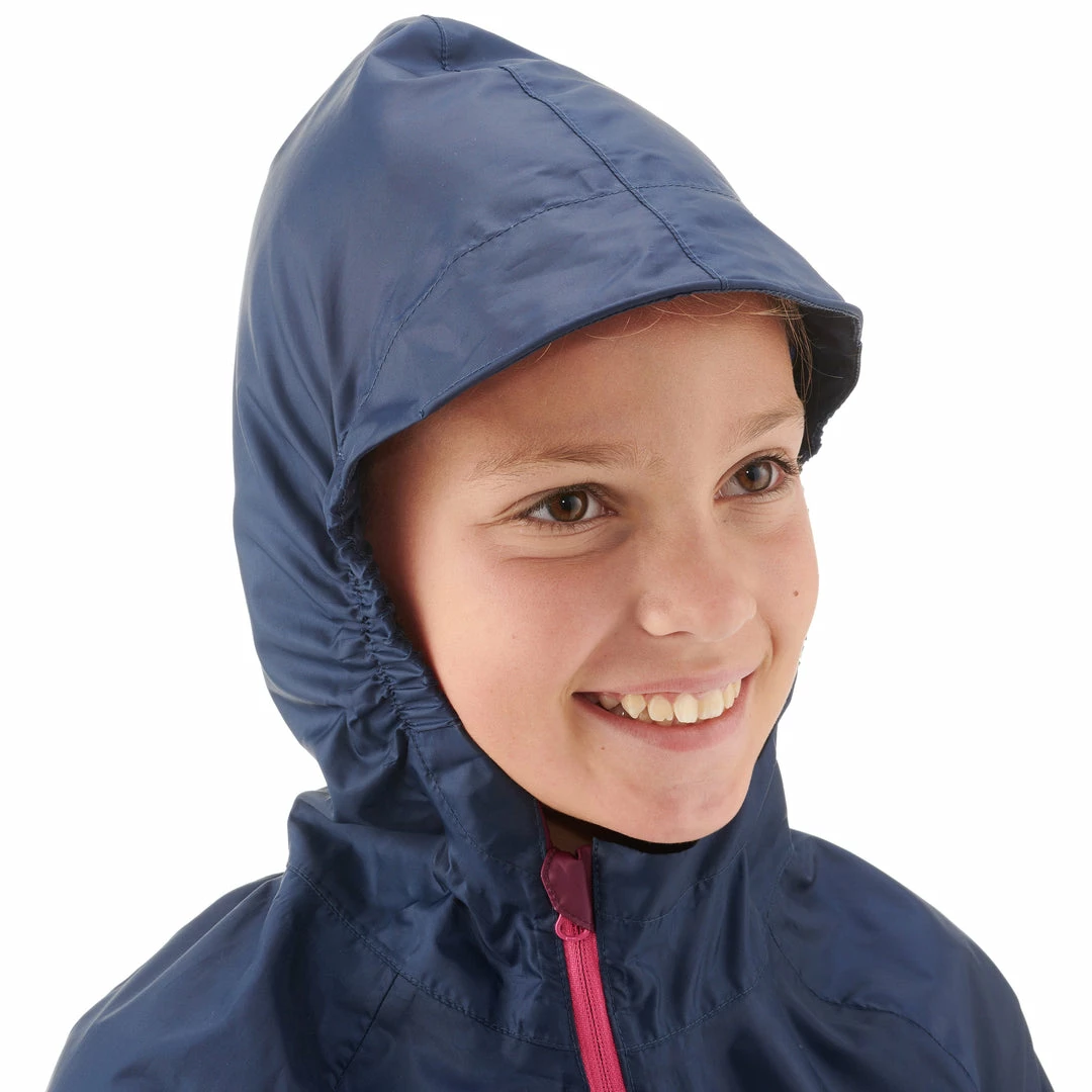 Quechua MH 100, Waterproof Hiking Jacket, Kids'