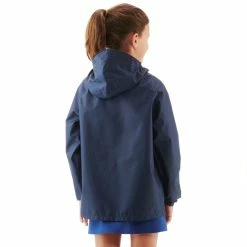 Quechua MH 100, Waterproof Hiking Jacket, Kids'