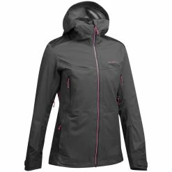 Hiking Clothing Quechua MH900, Waterproof Hiking Jacket, Women's