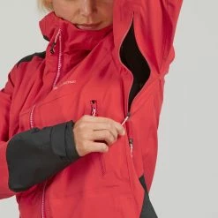 Quechua Hiking Clothing Women's Mountain Walking Waterproof Jacket MH900