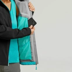 Quechua MH500, Waterproof Hiking Jacket, Women's Hiking Clothing