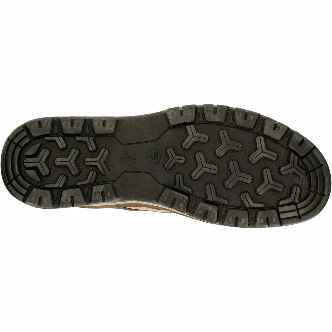 Quechua Arpenaz 100 Wtp Men's Hiking Boots - Beige Hiking Clothing