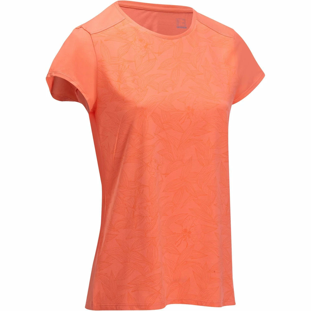 Quechua Women's Nature Hiking T-Shirt Techtil 100