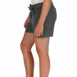Quechua Arpenaz 100 Women's Nature Hiking Shorts - Gray Hiking Clothing