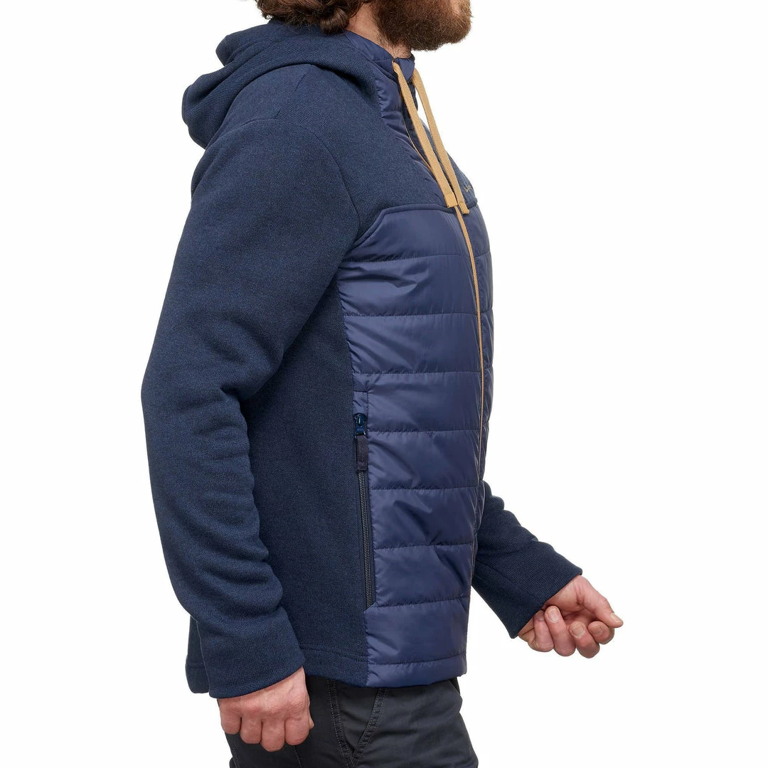 Quechua NH500, Hiking Puffer Hoodie, Men's