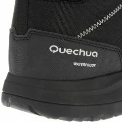 Hiking Clothing Quechua SH100 U-Warm, Waterproof High Snow Hiking Boots, Men's