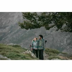 Quechua Hiking Clothing Mens Hiking Waterproof Rain Jacket Forclaz 400