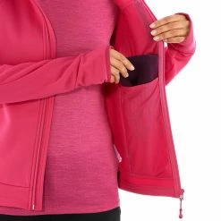 Quechua Women's Hiking Fleece Jacket Forclaz 400 Hiking Clothing