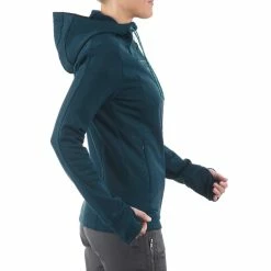 Quechua Women's Hiking Fleece Jacket Forclaz 400 Hiking Clothing