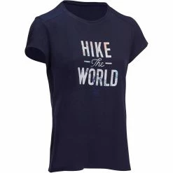 Quechua Women's Nature Hiking T-Shirt Techtil 100