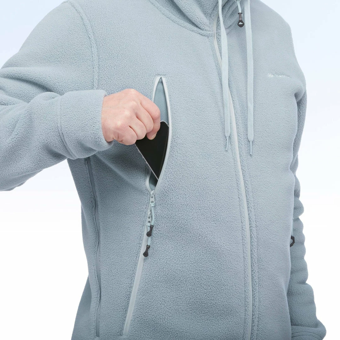 Quechua Hiking Clothing Men’s Snow Hiking Ultra-Warm Fleece Jacket SH100