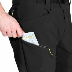 Men's Backpacking Pants Forclaz 500 Hiking Clothing