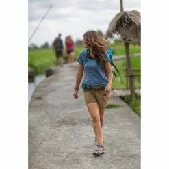 Forclaz Hiking Clothing Women's Travel Backpacking Zip-Off Pants Travel 500