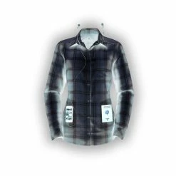 Forclaz Hiking Clothing Women's Travel Backpacking Warm Long-Sleeved Shirt Travel 100