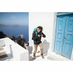 Forclaz Women's Travel Backpacking Pants Arpenaz 500 Hiking Clothing