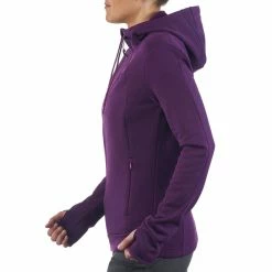 Quechua Women's Hiking Fleece Jacket Forclaz 400 Hiking Clothing