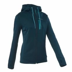 Quechua Women's Hiking Fleece Jacket Forclaz 400 Hiking Clothing