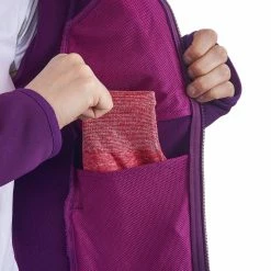 Quechua Women's Hiking Fleece Jacket Forclaz 400 Hiking Clothing