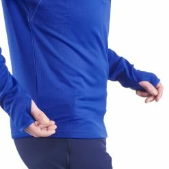 Quechua Hiking Clothing Men's Snow Hiking Long-Sleeve T-Shirt Forclaz 500