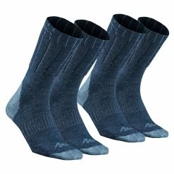 Quechua Adult Warm Snow Hiking Socks SH500