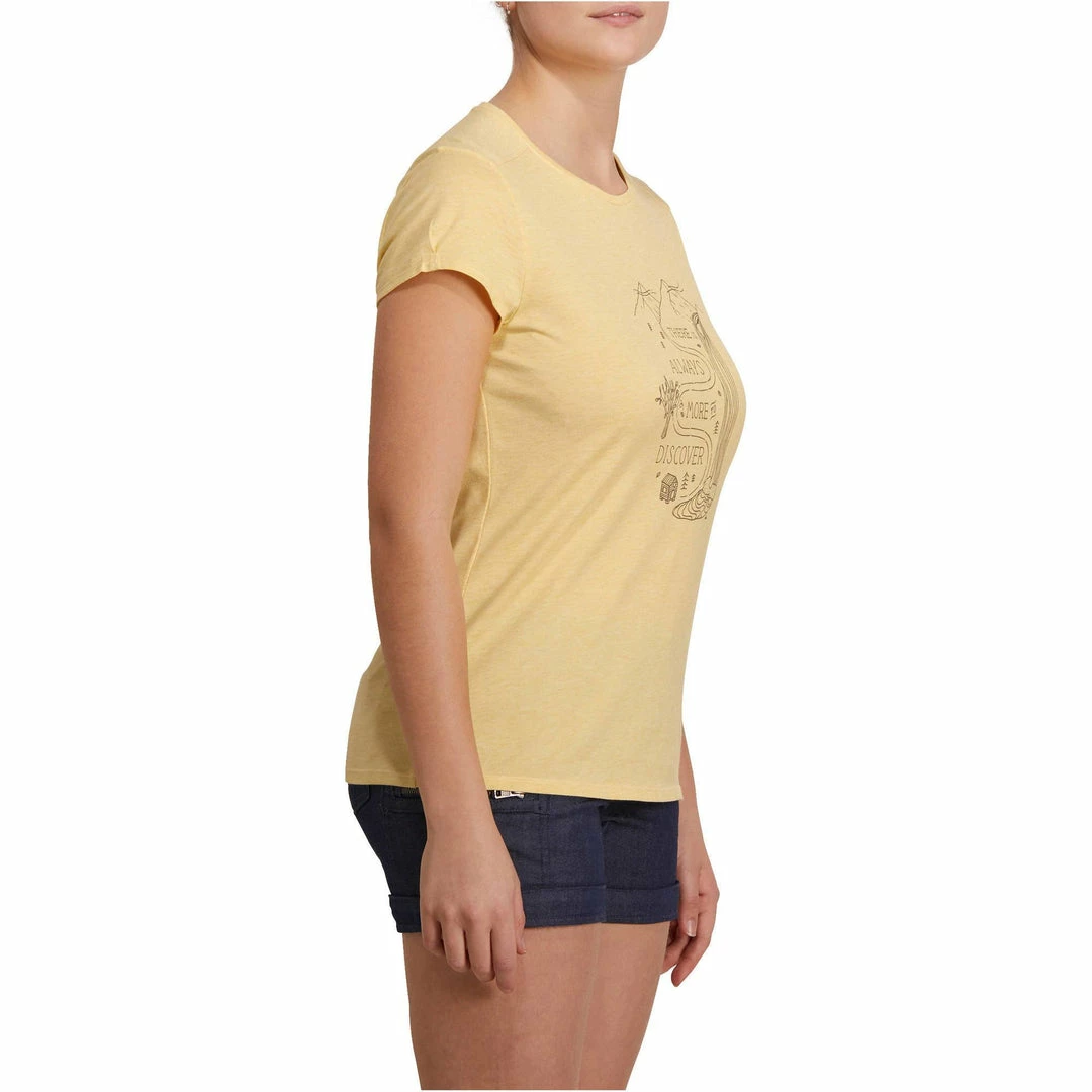 Quechua Women's Nature Hiking T-Shirt Techtil 100