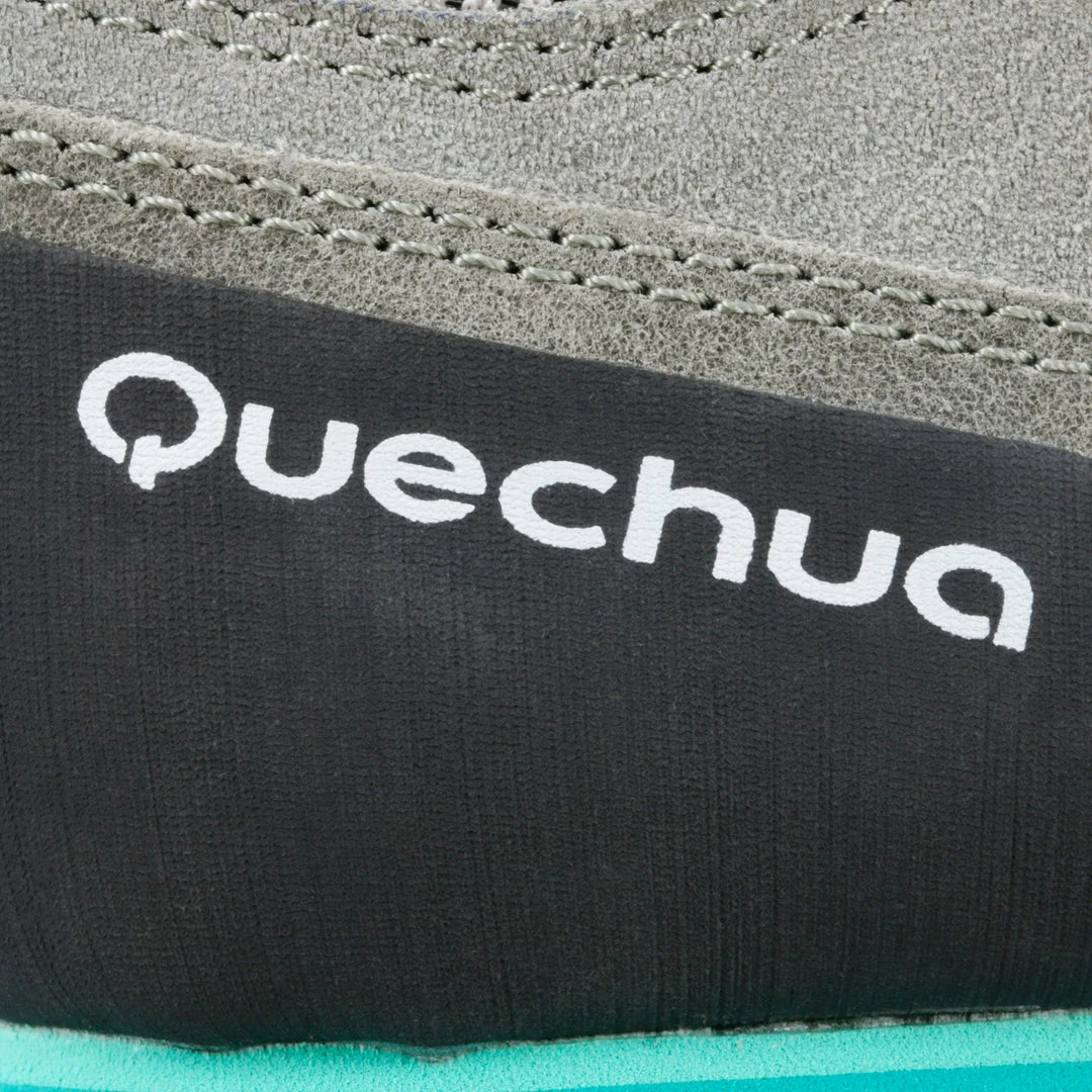 Quechua Hiking Clothing Women's Nature Hiking Leather Shoes NH500