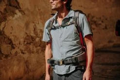 Forclaz Hiking Clothing Men’s Short Sleeved Hiking Shirt Arpenaz 500