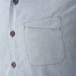 Forclaz Hiking Clothing Men's Travel Backpacking Long-Sleeved Shirt Arpenaz 100