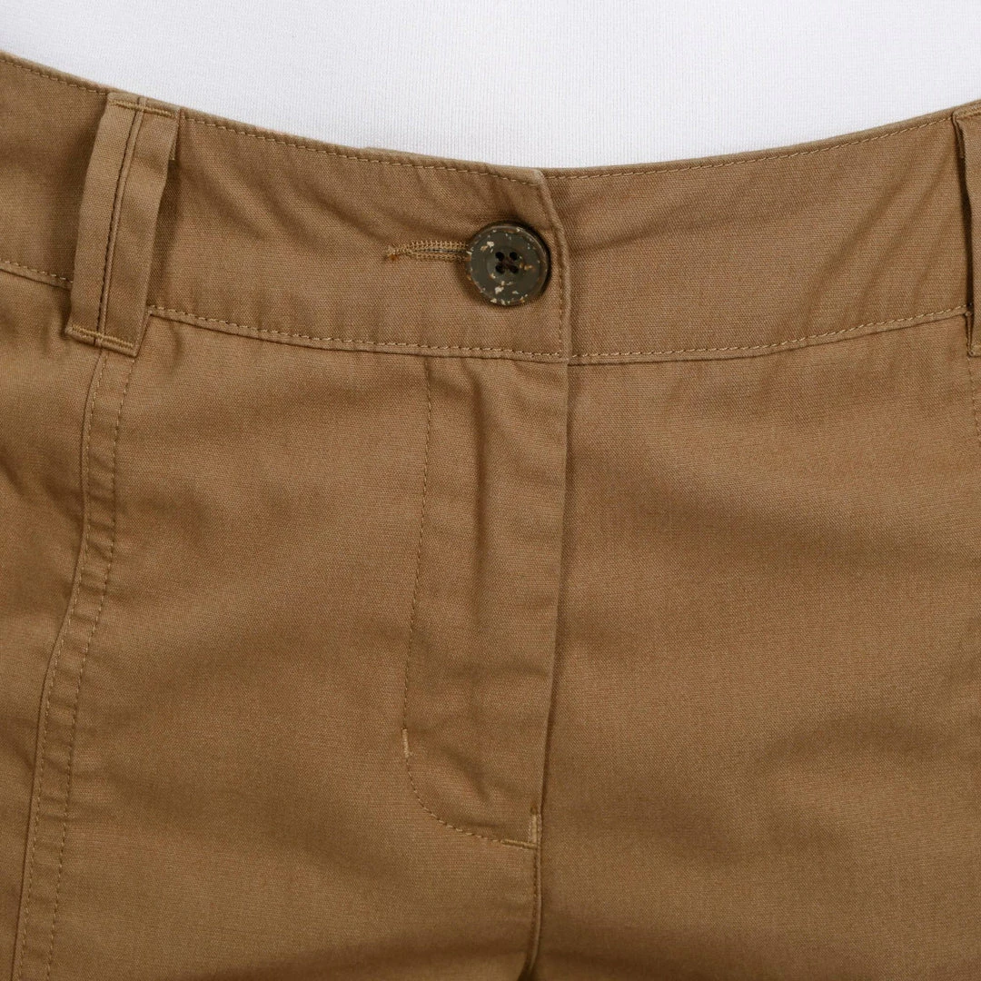 Forclaz Women's Travel Backpacking Pants Arpenaz 500 Hiking Clothing