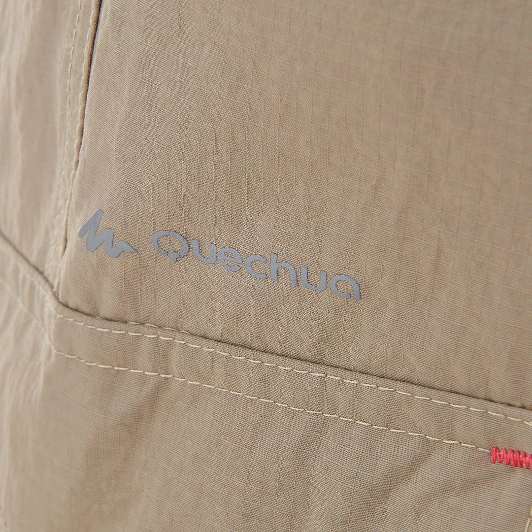 Hiking Clothing Men's Backpacking Zip-Off Pants Forclaz 100