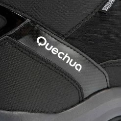 Quechua Forclaz 500 Warm Waterproof Men's Hiking Boots - Black