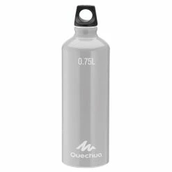 Quechua, Screw Top Aluminum Hiking Water Bottle, 25oz
