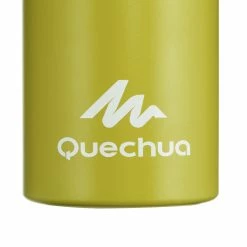 Quechua 500, Aluminum Quick Opening Hiking Water Bottle, 34oz Hiking Clothing