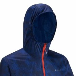 Quechua Men's Hiking Anti-UV Windproof Helium Jacket 500 Hiking Clothing
