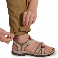 Forclaz Women's Travel Backpacking Pants Arpenaz 500 Hiking Clothing