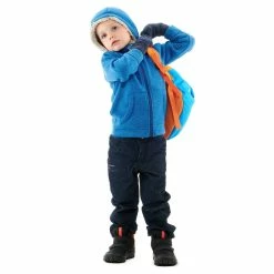Quechua Kids' Snow Hiking Warm Rip-Tab Mid Shoes SH100 Hiking Clothing