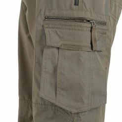 Forclaz Men's Travel Backpacking Pants Arpenaz 500 Hiking Clothing