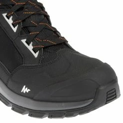 Quechua Forclaz 500 Warm Waterproof Men's Hiking Boots - Black