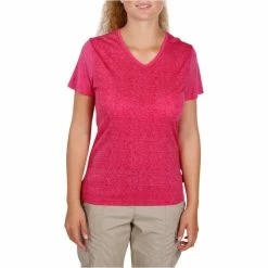 Forclaz Hiking Clothing Women's Travel Backpacking Wool T-Shirt Techwool 155