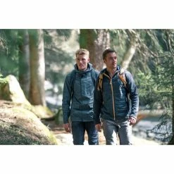 Quechua Men's Hiking Plain Parka Jacket Arpenaz 400