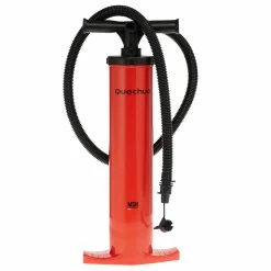 Decathlon Quechua Camping Double Action Hand Pump W/ Gauge Max 7PSI
