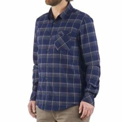 Quechua Men's Trekking Warm Shirt Arpenaz 100 Hiking Clothing