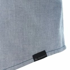 Forclaz Hiking Clothing Men's Travel Backpacking Long-Sleeved Shirt Arpenaz 100