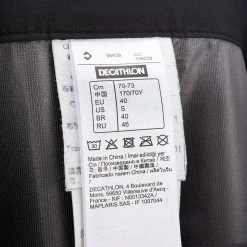 Quechua Women's Hiking Waterproof Rain Overpants Forclaz 100