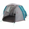 Quechua Air Seconds, Inflatable Waterproof Family Camping Tent, 4 Person Hiking Clothing