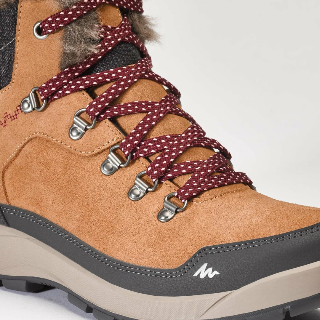 Quechua SH500 X-Warm, Waterproof Mid Snow Hiking Boots, Women’s