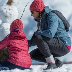 Quechua SH100 Warm, Waterproof Mid Snow Hiking Boots, Women's Hiking Clothing