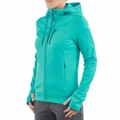 Quechua Women's Hiking Fleece Jacket Forclaz 400 Hiking Clothing